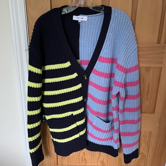 John + Jenn Oversized Cardigan, NWOT, size Large, Cotton/Acrylic. - Picture 2 of 6